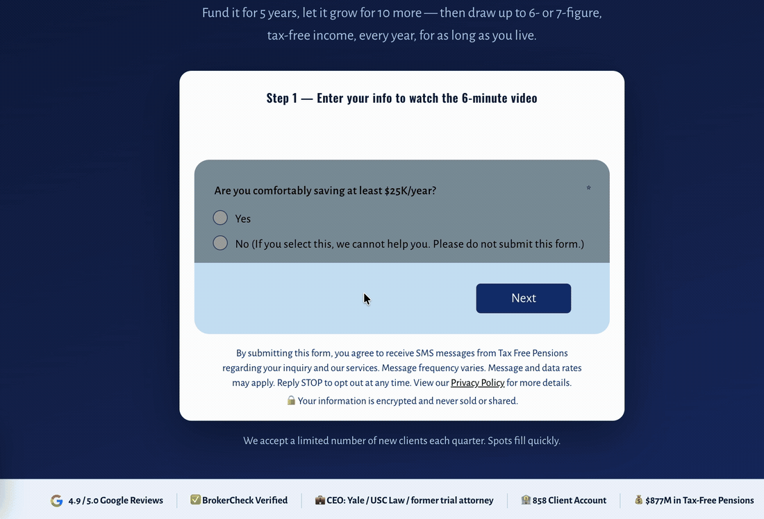 Qualified lead routed by Smart Routing